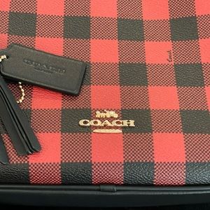 Coach Buffalo Plaid Crossbody